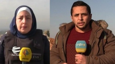 عکاسان شبکه های عربی زبان ایران در سوریه مجروح شدند