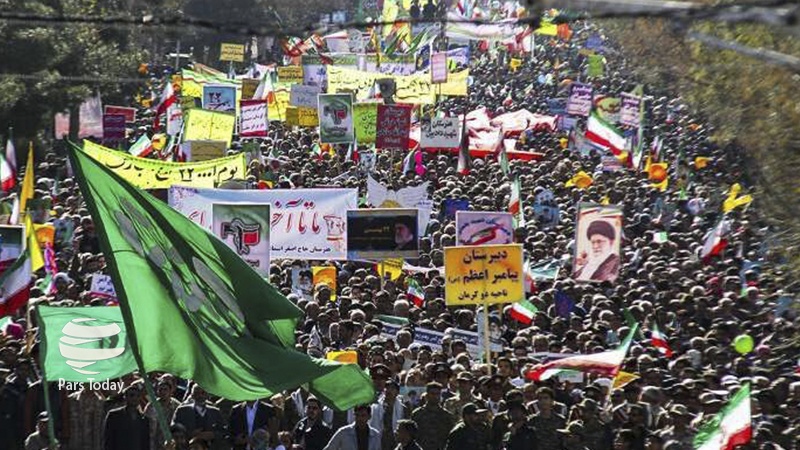 جلوه های ویژه راهپیمایی مردم ایران در چهل و یکمین سالگرد پیروزی انقلاب اسلامی