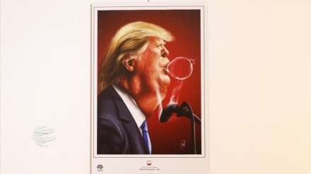 Pameran Internasional Karikatur Trumpisme Kedua di Iran (2)
