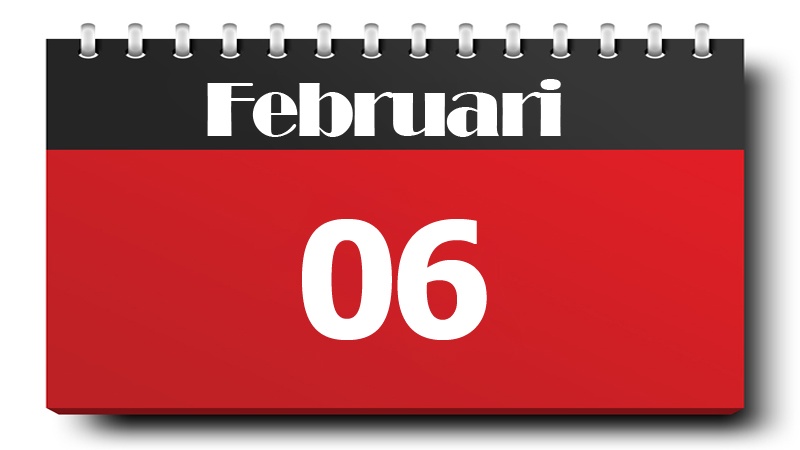 Lintasan Sejarah 6 Februari 2020