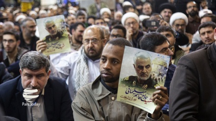Fotos+Video: Irán conmemora 40.º día del martirio del general Qasem Soleimani