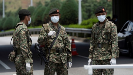 Awasi Penyebaran Corona, Tentara Malaysia Patroli di Jalan-jalan