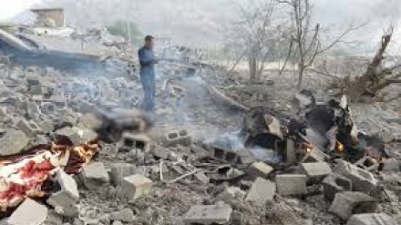 جنگنده های سعودی استان صنعا یمن را به شدت بمباران کردند