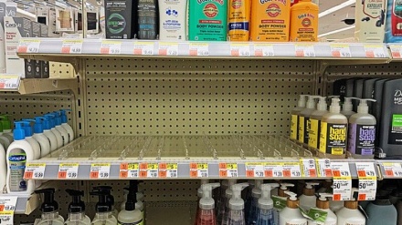 アメリカで、コロナへの恐怖から衛生用品が品薄状態に （動画）