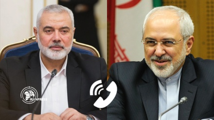 Haniyah kepada Zarif; Sanksi AS Zalim