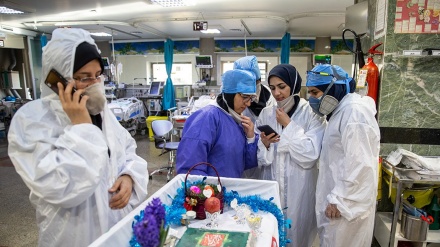 Perayaan Tahun Baru  1399 HS di RS Baghiyyatollah Tehran (1)