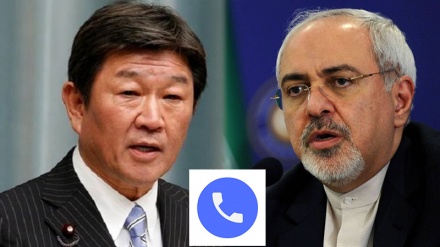  Ministri i jashtë iranian bisedon me homologun e tij japonez për zhvillimet ndërkombëtare dhe luftën kundër Koronas