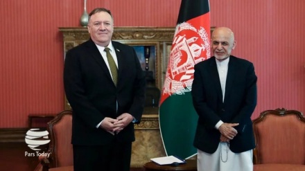 پایان بی نتیجه سفر پمپئو به افغانستان / گزارش تصویری