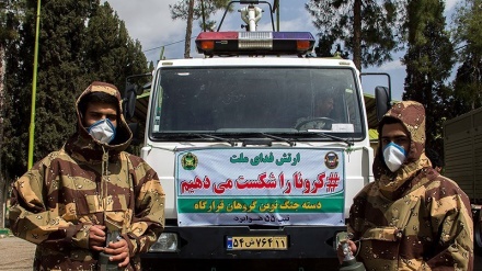 Persiapan Pasukan AD Iran untuk Berantas Corona (1)