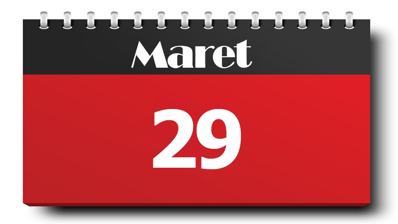 Lintasan Sejarah 29 Maret 2020