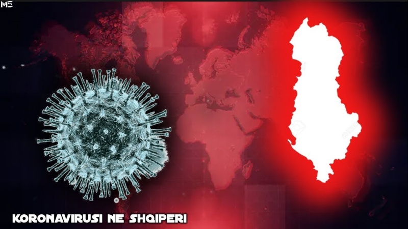 1 viktimë nga COVID në Shqipëri, 1 i infektuar