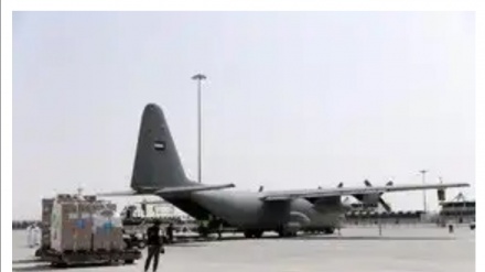 BAE’nin korona ile mücadele için İran’a gönderdiği yardımları, Tahran’da