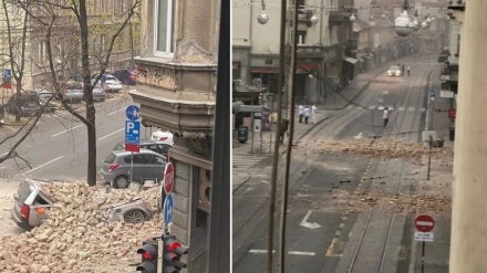 Le conseguenze del terremoto in Croazia