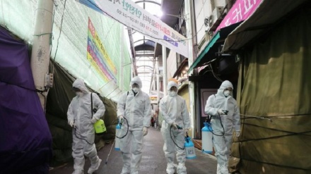 韓国で、新たに600人の感染者を確認