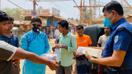 বাংলাদেশে করোনার বিস্তারে আতঙ্কে রোহিঙ্গা, সতর্কতামূলক কর্মসূচি