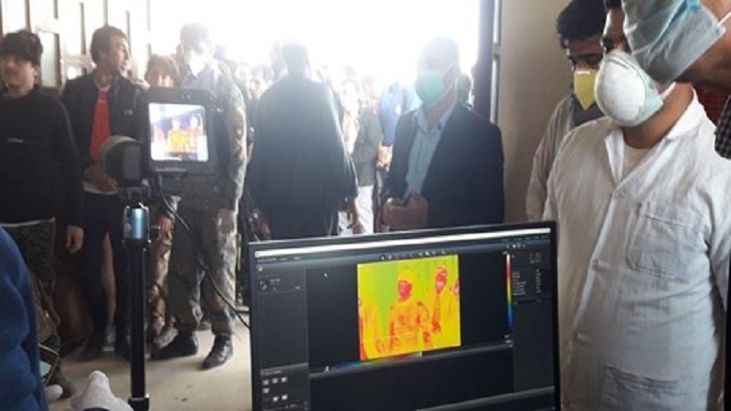 نصب دوربین حرارتی برای کنترل مهاجران بازگشته از ایران در مرز اسلام قلعه