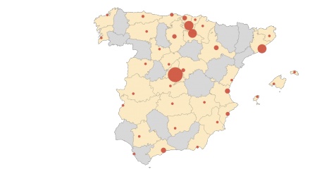Coronavirus en España: 674 casos en 17 comunidades autónomas