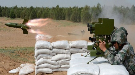 中国首次出口反坦克导弹