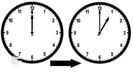 Lancette avanti di 60 minuti:ora legale