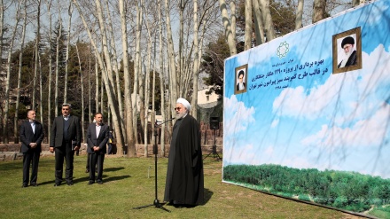 Hasan Ruhani përurohet projekti 1290 hektar pyje rreth Teheranit