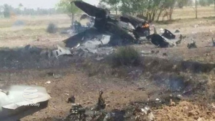 سقوط جنگنده ارتش پاکستان 