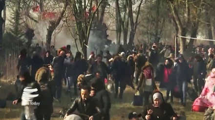 土耳其-希腊边境叙利亚难民被射击