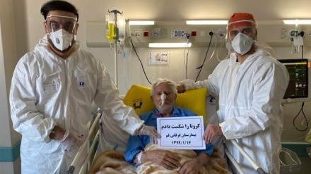 イラン国内で新たに高齢感染者が回復