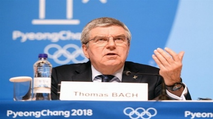 IOC President Bach encourages everyone to stay strong