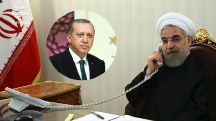 הנשיא רוחאני שוחח טלפונית עם נשיא טורקיה