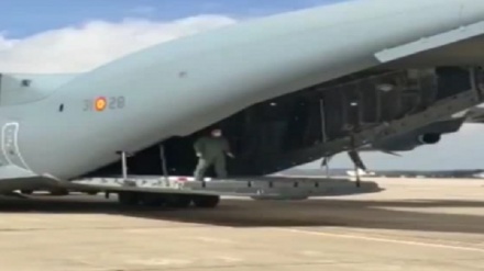 Испаниянинг энг катта юк ташувчи самолёти касалхонага айлантирилди (видео)