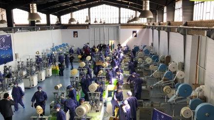Inauguran en Irán fábrica de mascarillas más grande de suroeste de Asia +Video