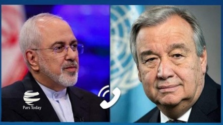 Zarif ile BM Genel Sekreteri telefonda Yemen'i görüştüler