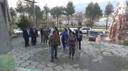 بازدید معاون نخست وزیر تاجیکستان از شهر پنجکت