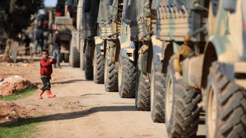Otro convoy militar turco entra en la provincia siria de Idlib