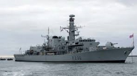 خروج ناو جنگی آمریکا از خلیج فارس