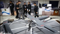 Le drone Peikan-2 de la marine de l’armée iranienne. ©Fars News