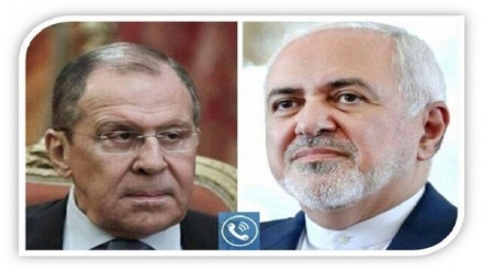گفت وگوی تلفنی ظریف و لاوروف درباره طرح متوهمانه آمریکا 