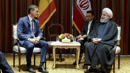 イラン大統領がスペイン首相と電話会談、「米の違法措置に対し、ＥＵは義務に基づいて行動を」