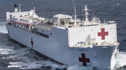美军医疗舰发现新型冠病例