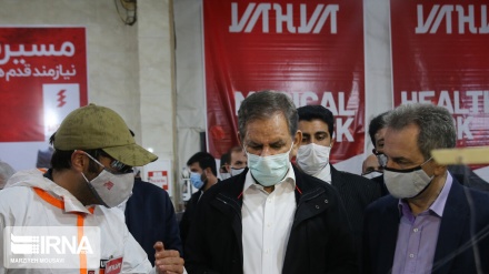 En image une journée chargée du premier vice-président Jahanguiri