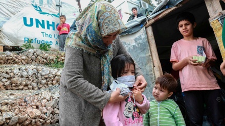 ギリシャの難民キャンプが新型コロナにより検疫下に