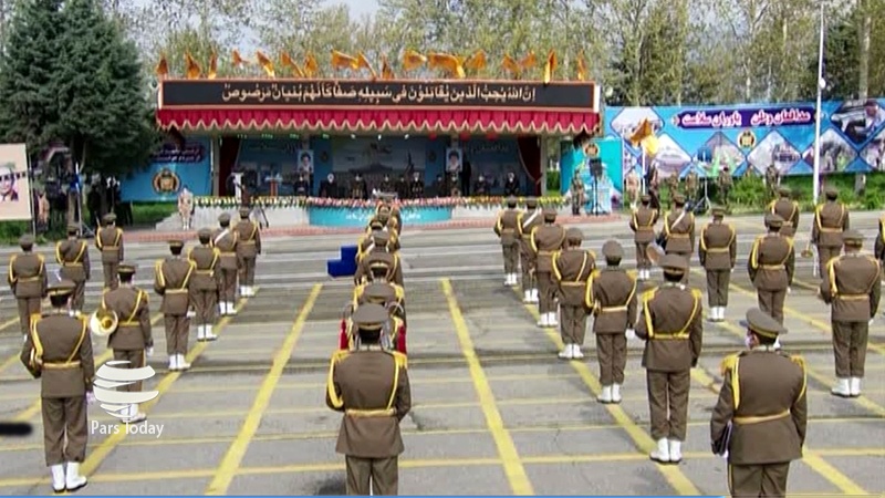 برگزاری مراسم «رژه خدمت» ارتش جمهوری اسلامی ایران