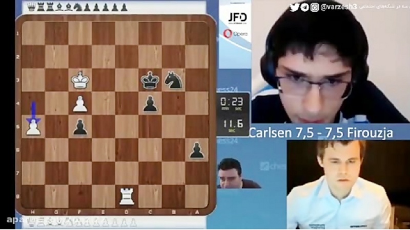 Il genio iraniano batte Magnus Carlsen, campione del mondo di scacchi