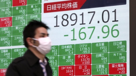 日経平均株価が3日連続で下落