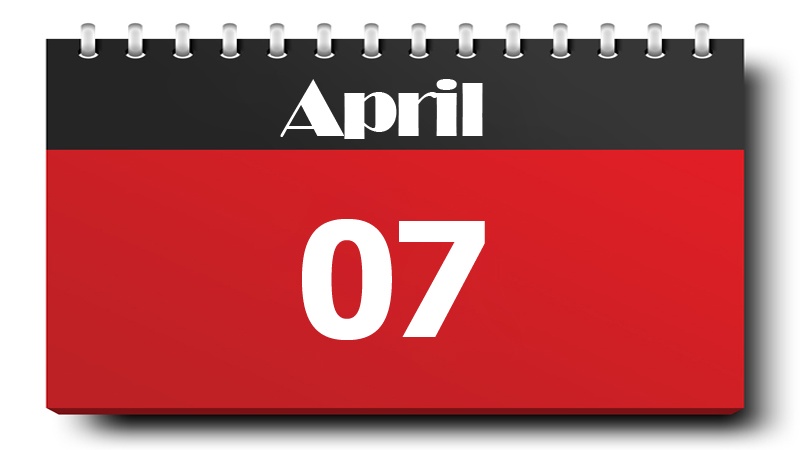 Lintasan Sejarah 7 April 2020