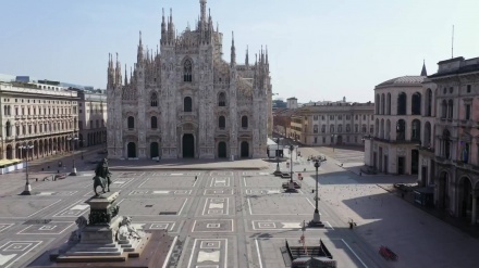 Italy: Take drone tour over a near-deserted Milan amid COVID-19 lockdown