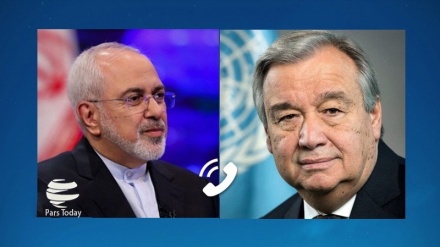 Zarif zhvillon bisedë telefonike me Guterres