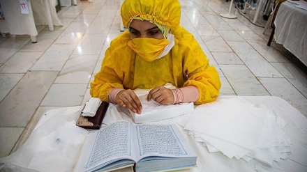 Produksi Masker dan Doa Bersama pada Bulan Ramadhan (2)