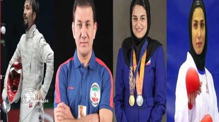 پیام امیدبخش جمعی از قهرمانان و مدال آوران ورزش ایران به مردم جهان