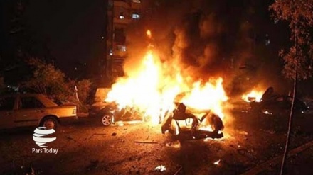 انفجار یک دستگاه خودرو بمب گذاری شده در شمال شرق سوریه